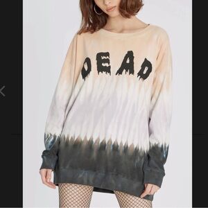 Wildfox DEAD Roadtrip Sweatshirt NWT